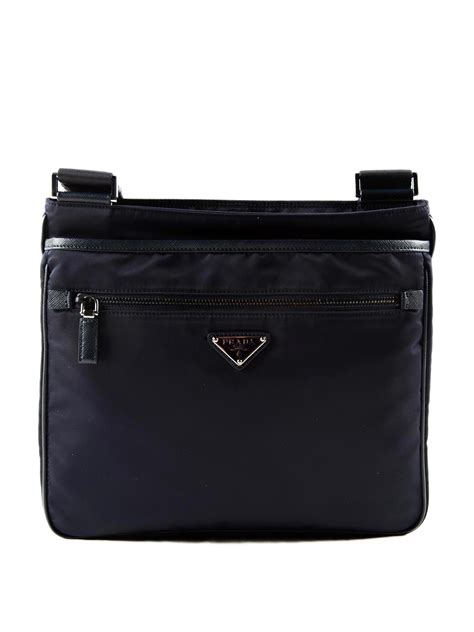 prada umhängetasche herren blau